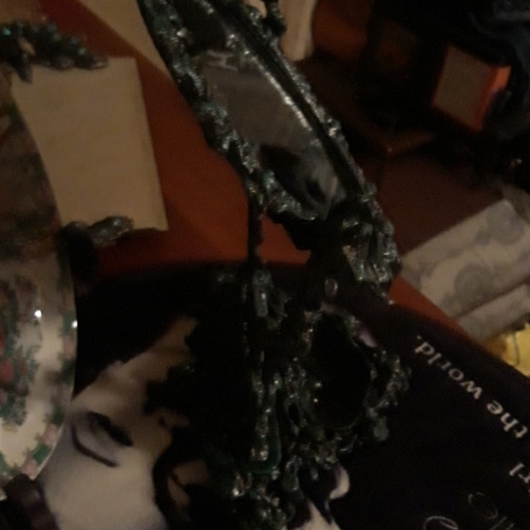 Antique iron mirror - Picture 3 of 5